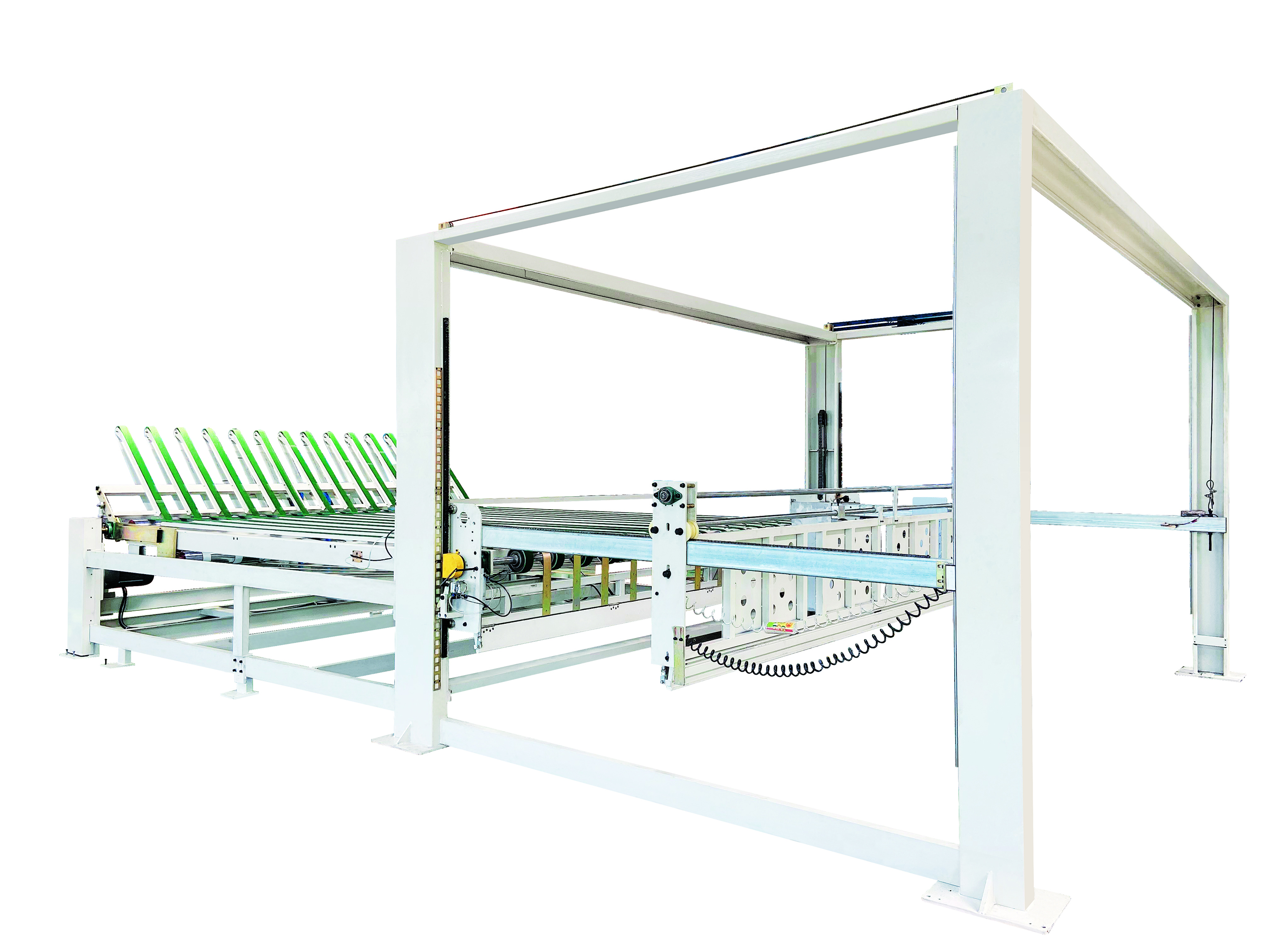 Four-column heavy hanging basket type automatic stacker